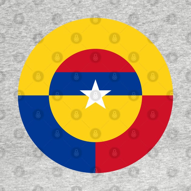 Colombia Air Force Roundel by Lyvershop